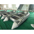 Hot Sale Grey Color Inflatable Motor Boat for Fishing